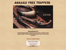 Tablet Screenshot of anasazifreetrappers.org